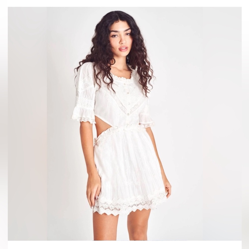 NWT Love Shack Fancy Delina Dress Size M
